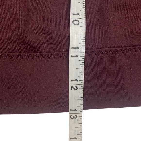 Athleta Purple Wine High-Neck Bra Top, Size Medium - Picture 11 of 13